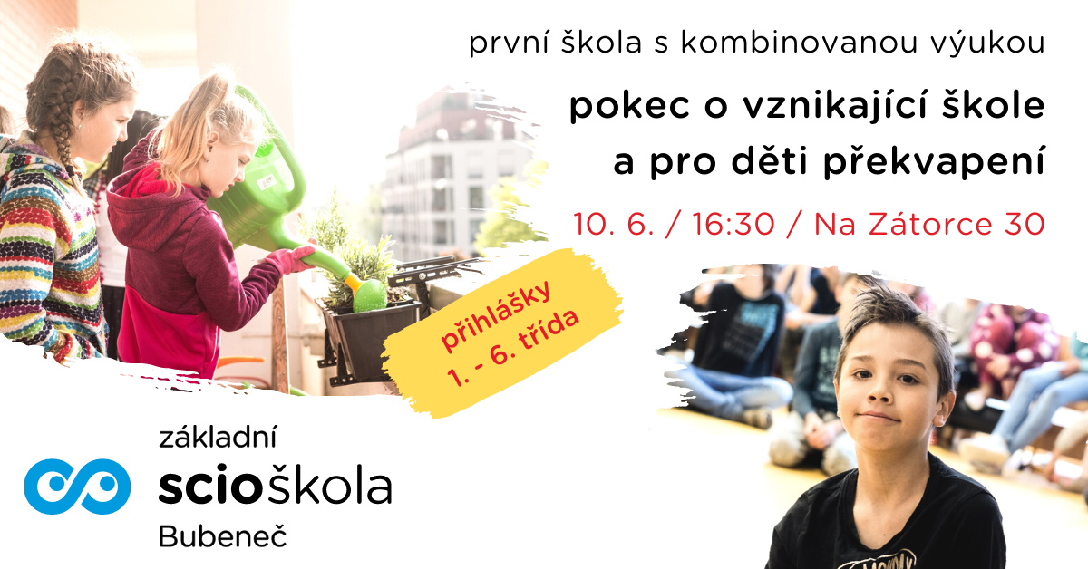 Přijďte si s námi popovídat o naší škole